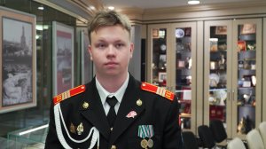 20.05.2025. Егор Коваленко: Для каждого из нашего кадетского класса такие встречи – ценный опыт