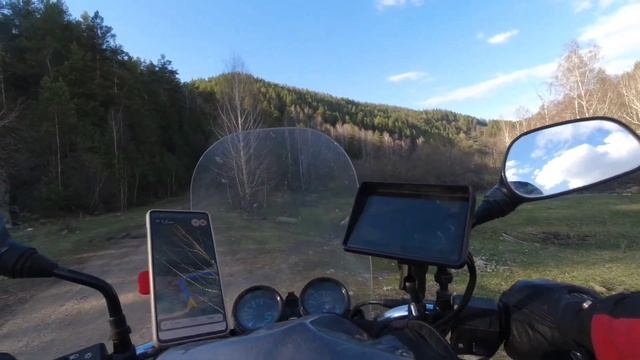 Южный Урал, мото путешествие дальняк на мотоцикле Bajaj B