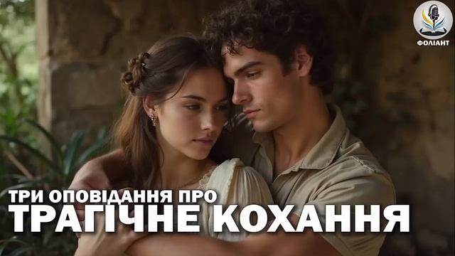 ТРИ ОПОВІДАННЯ ПРО ТРАГІЧНЕ КОХАННЯ #аудіокнигиукраї?