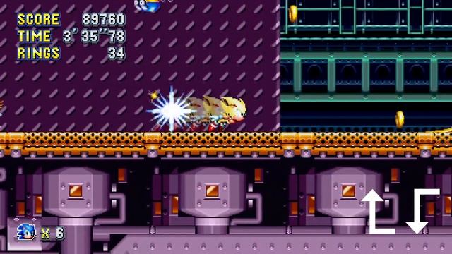 Sonic Mania 4 Flying Battery zona 1-2 Колесо Фортуны отвернулось от меня!