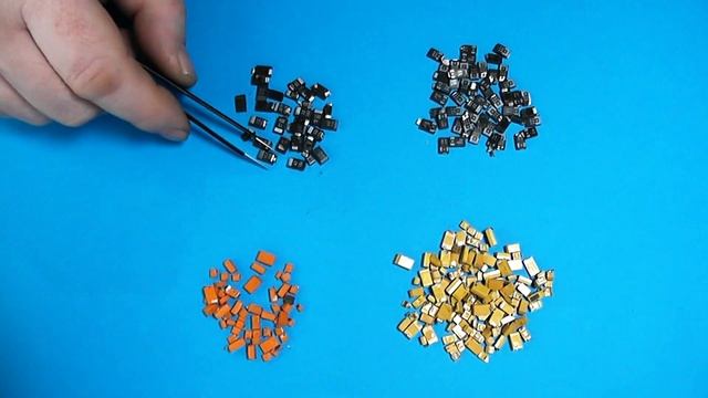 Танталовые конденсаторы в импорте. Какие бывают. смотреть онлайн