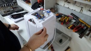 Не включается, не греет Thermex IBL. Замена кнопки.