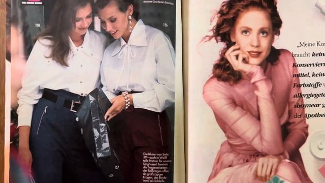 Vintage ￼Burda moden magazine November 1991, листаю журнал Бурда моден но смотреть онлайн