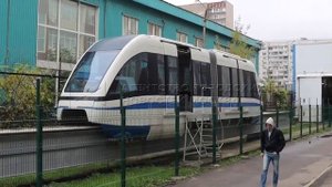 Новый прототип маглева – вагона на магнитном подвесе, который испытывает корпорация.