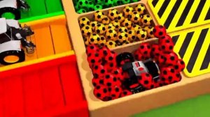 машины разноцветные