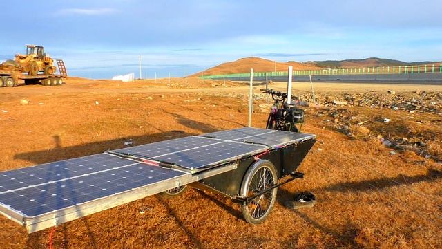 В МОНГОЛИЮ на самодельном МОПЕДЕ с прицепом! 4