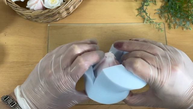 Заливка цветов из мыла/ Мыловарение/Мыльные букеты/Ро?