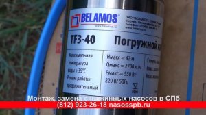 Погружной скважинный насос Тайфун Беламос TF3 40 (Belamos )