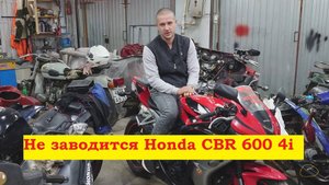 Не заводится Honda cbr 600 4i