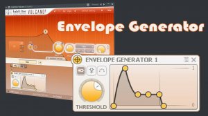Fab Filter Volcano 2 функция Envelope Generator применение