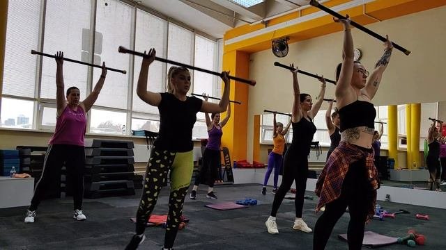 Body Power/ групповая тренировка/ часовая тренировка/полно