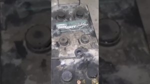 Ремонт аккумулятора. НАПАЙКА клеммы аккумулятора #ак?