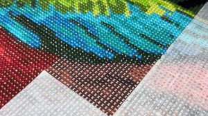 Алмазная мозаика. Diamond painting. ASMR. Процесс работы 💎✨