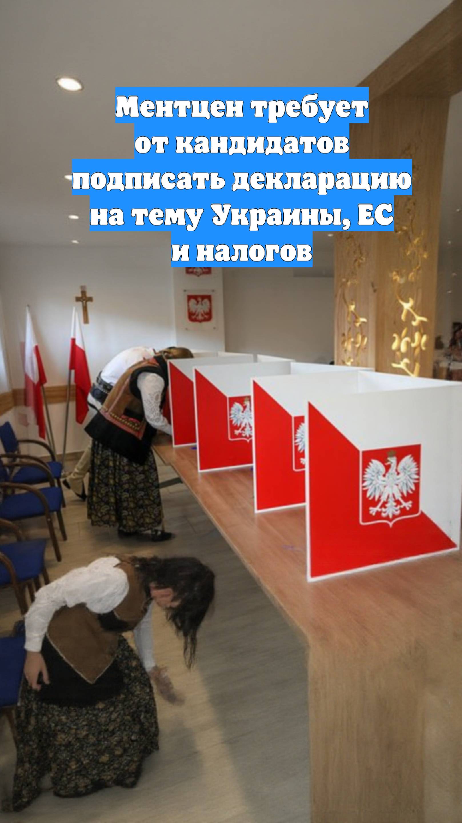 Ментцен требует от кандидатов подписать декларацию на тему Украины, ЕС и налогов