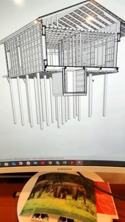 Есть пространство под домом - можно его использовать за недорого 👌