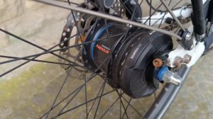 Планетарная втулка с электронным управлением от Shimano.