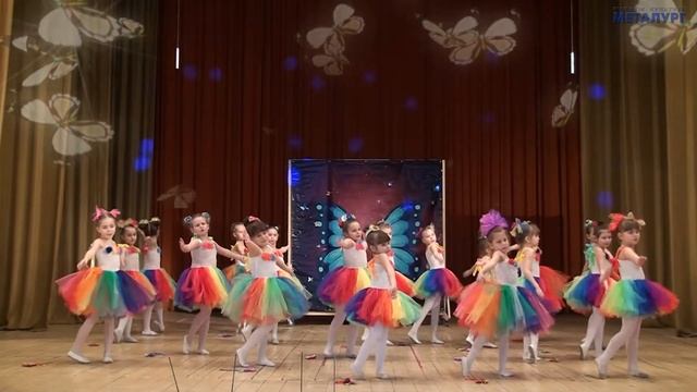 Музично-хореографічна композиція "Метелики" (керівник Людмила Куць) смотреть онлайн