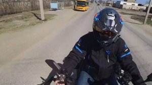 Первый запуск после зимы мотоцикла voge 300 rally, voge ds525x. Пр?