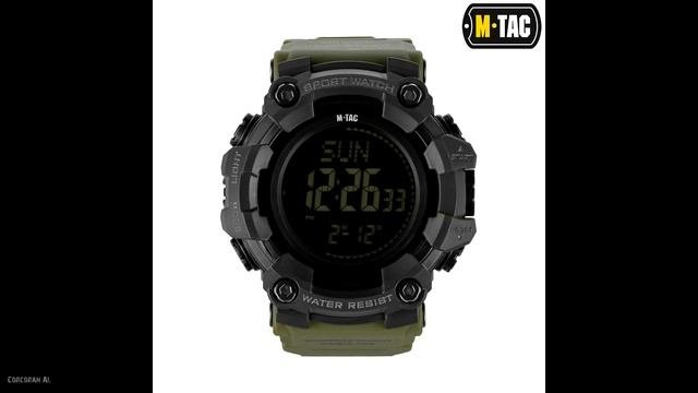 Тактические часы с компасом М-ТАС 2037 Camo@CorcoranALTactical Watch