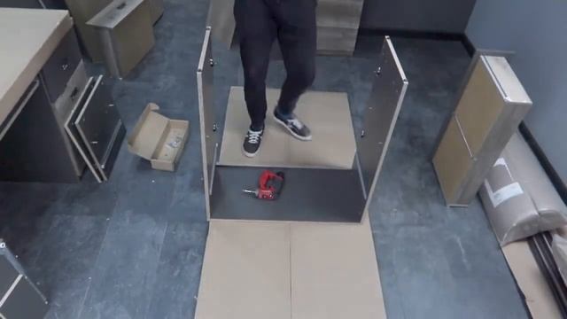 Монтаж дводверної тумби з шухлядою MALCOLM BRW | МАЛКОЛЬМ Б? смотреть онлайн