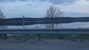 Озеро Едрово в сумраке (Новгородская область)