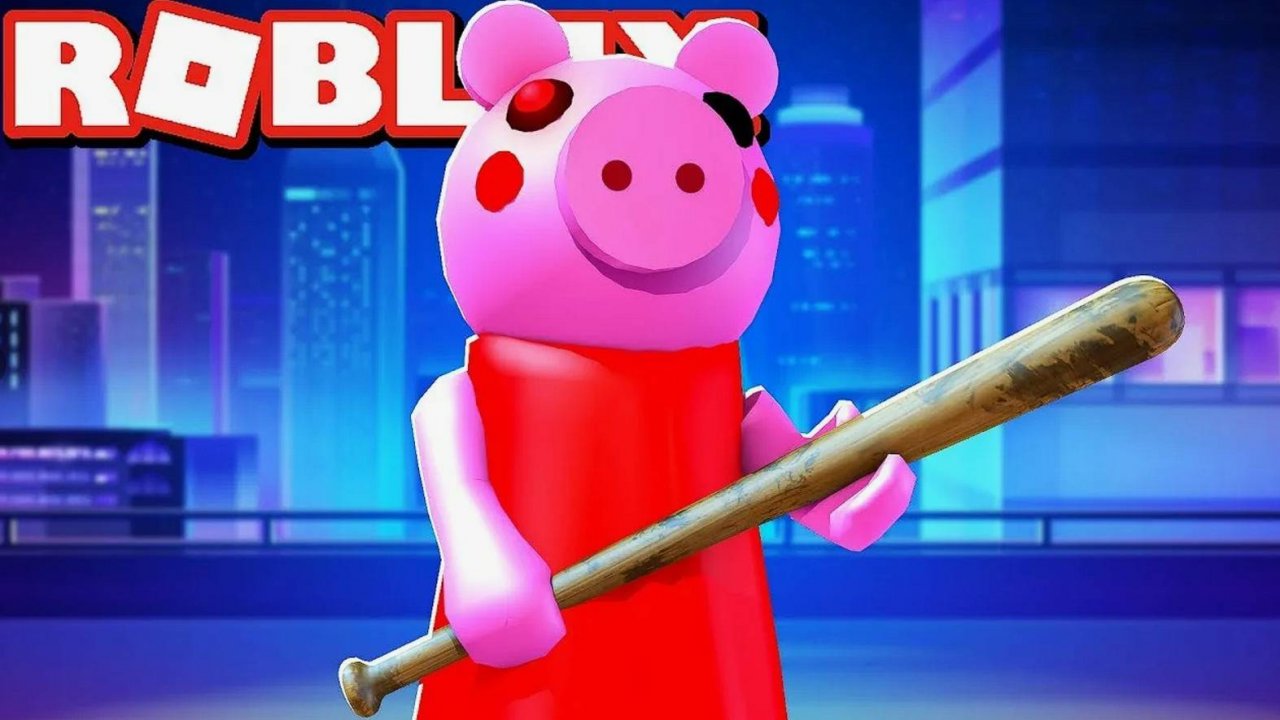 Играю в Piggy в Роблокс