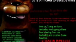 Анте пиратство fnaf 1 ransomware
