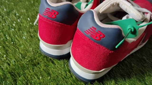 New Balance 996 Blue Red (MRL996FO) оригинальные кроссовки смотреть онлайн