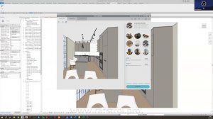 Визуализация в Revit  с помощью нейросети