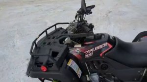 Отзыв КВАДРОЦИКЛе GBM EXPLORER 400 PREMIUM