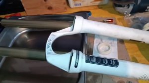 Разобрал вилку ROCK SHOX RECON SOLO AIR