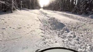 Снегоход AODES SIBERIACROSS SWT. Пухлый снег. Пауэр дэй на утилях