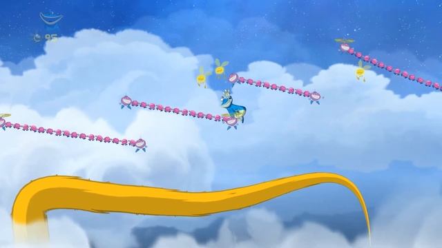 Rayman Origins слепое прохождение ч.6: Сундук, вернись или стой на месте! смотреть онлайн