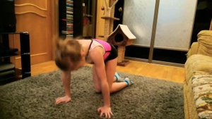 Как сделать стойку на руках. Аня Гимнастика