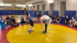 Подсечка боковая с отключением руки. Османов Шамиль