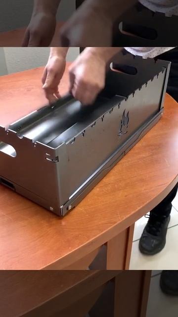 Разборный мангал 3мм! #shorts смотреть онлайн