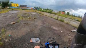 Motoland Alpha Forester 11. Мопед Альфа для дачника.