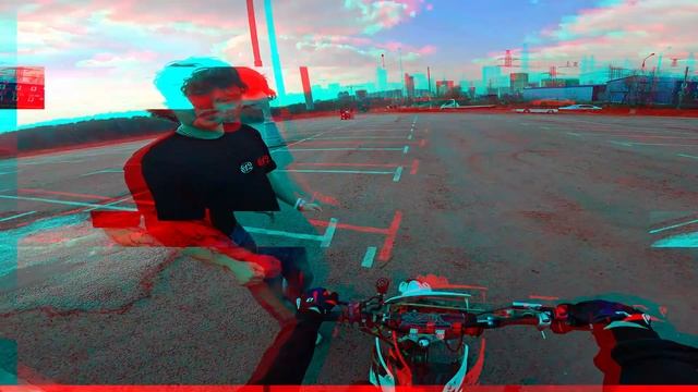 НА ЗАДНЕМ КОЛЕСЕ С ОДНОЙ РУКОЙ! ОБУЧАЛКА ОТ БАСУРМАНА смотреть онлайн