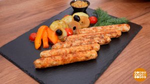 Колбаски на гриле с овощами. Доброе утро. Фрагмент выпуска от 20.05.2025