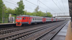 отправление электропоезда ЭТ2М-112 | Петровско-Разумовская