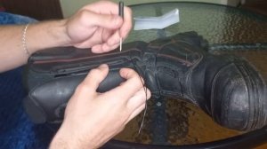 Замена троса в механизме BOA. На ботинках пожарного "Фар