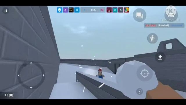 Block Strike Нагибаем всех в битве снежков 3 серия смотреть онлайн