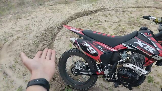 Motoland xr 300 lite СПУСТЯ 50 МОТОЧАСОВПОЛОМКИ ВПЕЧАТЛЕНИЯ