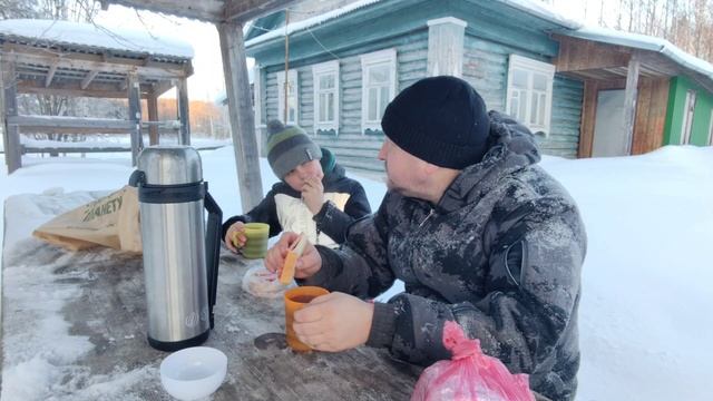 Воскресная покатушка на снегоходе Стелс Атаман. смотреть онлайн