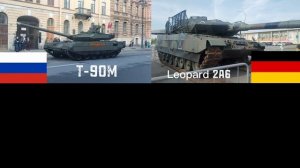 Сравнение т-90м и леопард 2а6