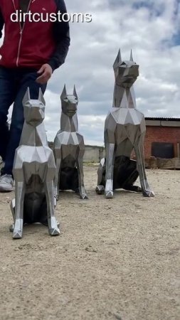 Скульптура из металла
