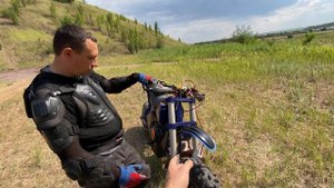 Эндуро зверь 450 кубов на вариаторе