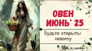 ОВЕН ИЮНЬ 2025 ТАРО ПРОГНОЗ