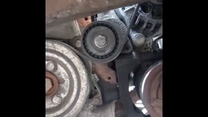 Замена натяжного ролика ремня генератора CItroen c-Elysee 1.6 e