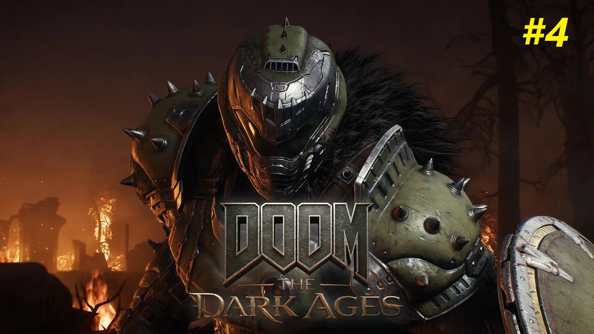 Прохождение игы Doom: The Dark Ages. Прохождение #4. Глава 7-Осада(часть 2). Глава 8-Глубинный лес.